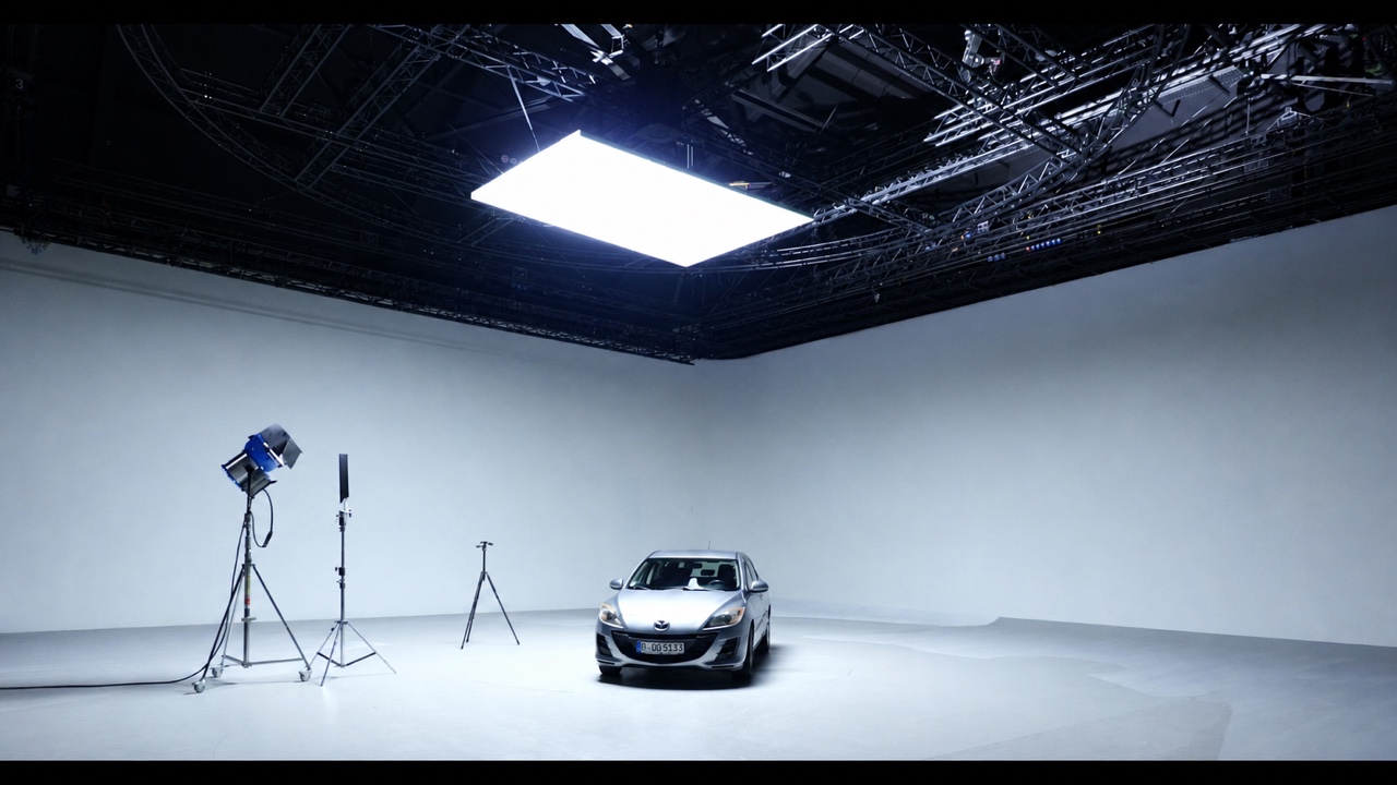 Spatial Digital Twins project preview — interactive automotive capture